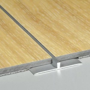 0.9m Aluminium Door Bars Threshold T Profile Transition Trim for LVT Floor