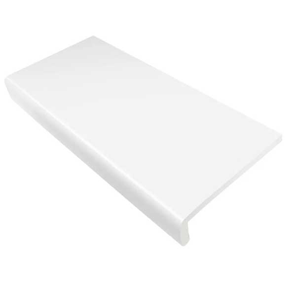 1.25m uPVC Window Bullnose Cill Capping Board Cover Internal Plastic PVC Sill