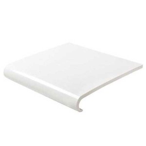 1.25m uPVC Window Bullnose Cill Capping Board Cover Internal Plastic PVC Sill