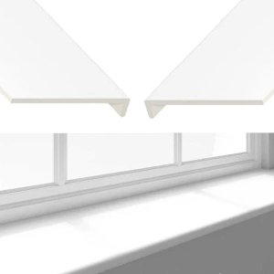 1.25m Window Sill Cover Boards Square Edge