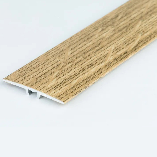 1.8m Aluminium Flat Wood Effect Door Edging Bar Trim Laminate Threshold 