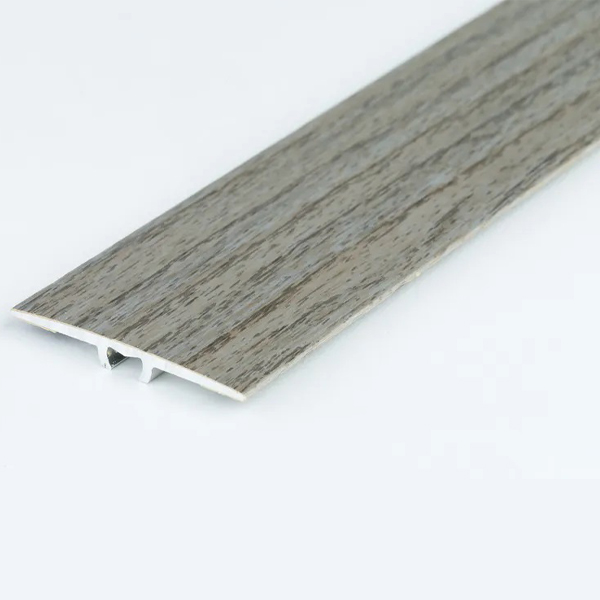 1.8m Aluminium Flat Wood Effect Door Edging Bar Trim Laminate Threshold 