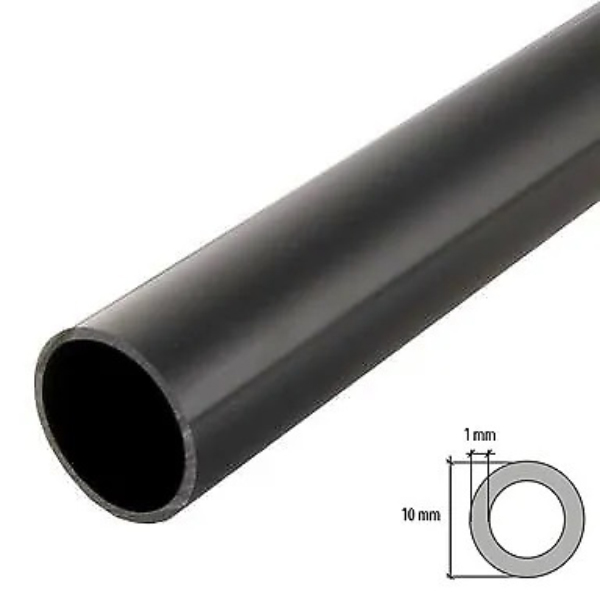 1 Meter Long PVC Round Smooth Tube / Pipe