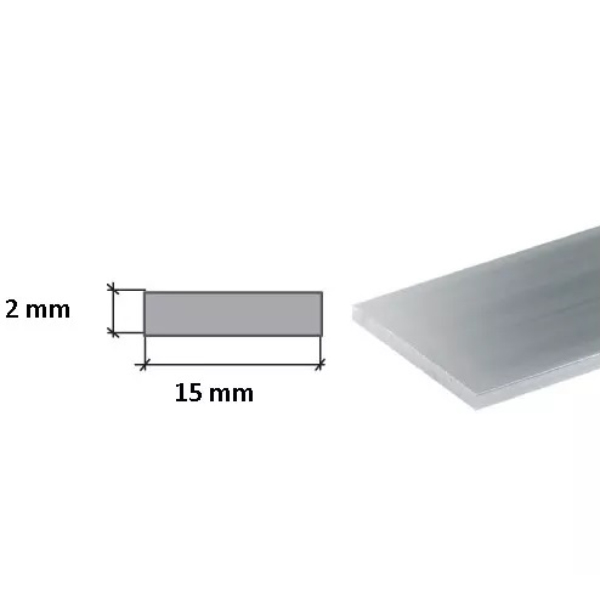 1m  Aluminium Flat Bar / Plate