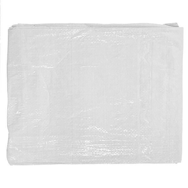 100 GSM Heavy Duty Waterproof White Tarpaulin Cover Builders Tarp Sheet