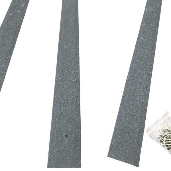 1000mm GRP Anti Slip Decking Strips Free Drilling and Screws 50 Pieces