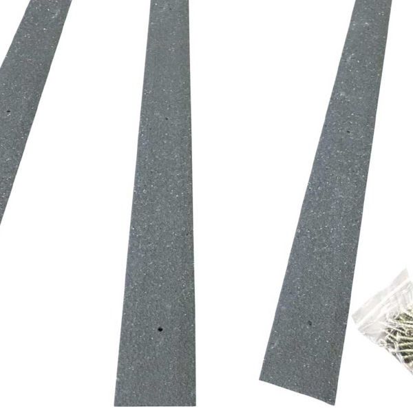 1000mm GRP Anti Slip Decking Strips Free Drilling and Screws 5 Pieces