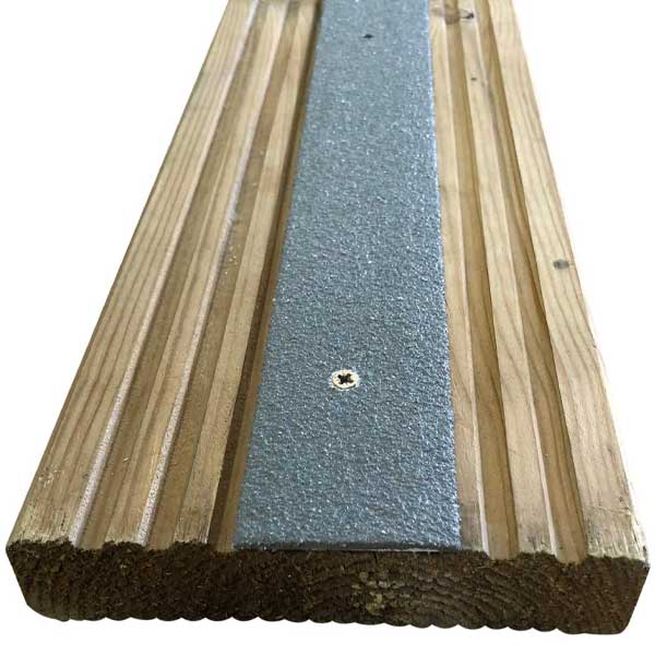 1000mm GRP Anti Slip Decking Strips Free Drilling and Screws 20 Pieces