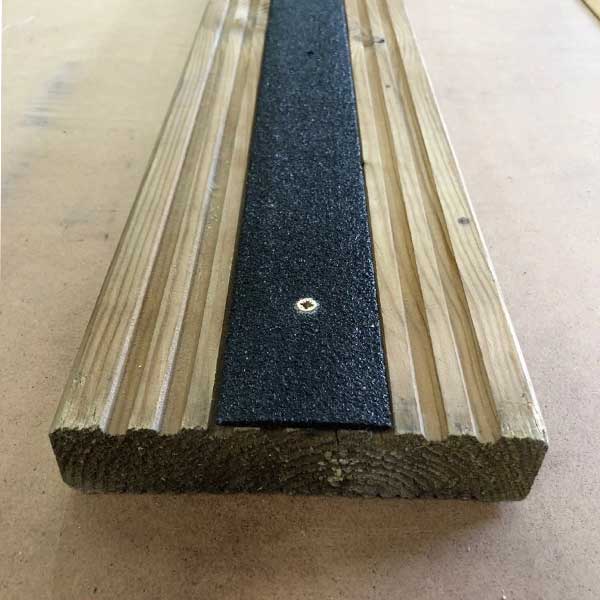 1000mm GRP Anti Slip Decking Strips Free Drilling and Screws 20 Pieces