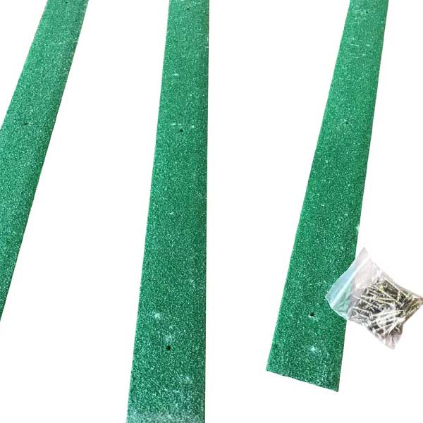 1200mm GRP Anti Slip Decking Strips Free Drilling and Screws 20 Pieces