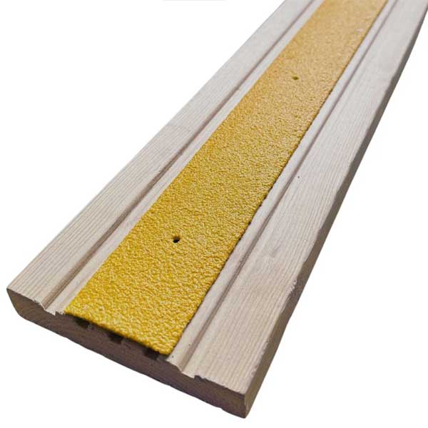 1200mm GRP Anti Slip Decking Strips Free Drilling and Screws 20 Pieces