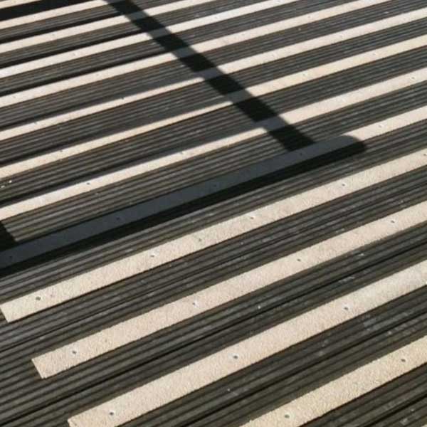 1200mm GRP Anti Slip Decking Strips Free Drilling and Screws 20 Pieces