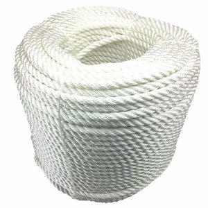 12mm White Nylon 3 Strand Rope Mooring & Anchoring