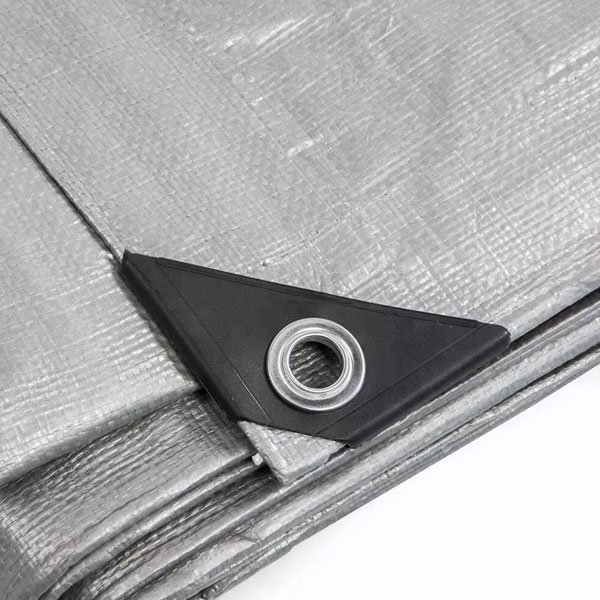 140 GSM Silver Heavy Duty Waterproof Tarpaulin Cover Ground Sheet 