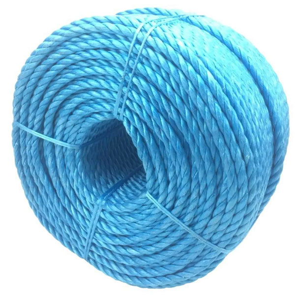 16mm Blue Polypropylene 3 Strand Nylon Rope Lightweight Coil