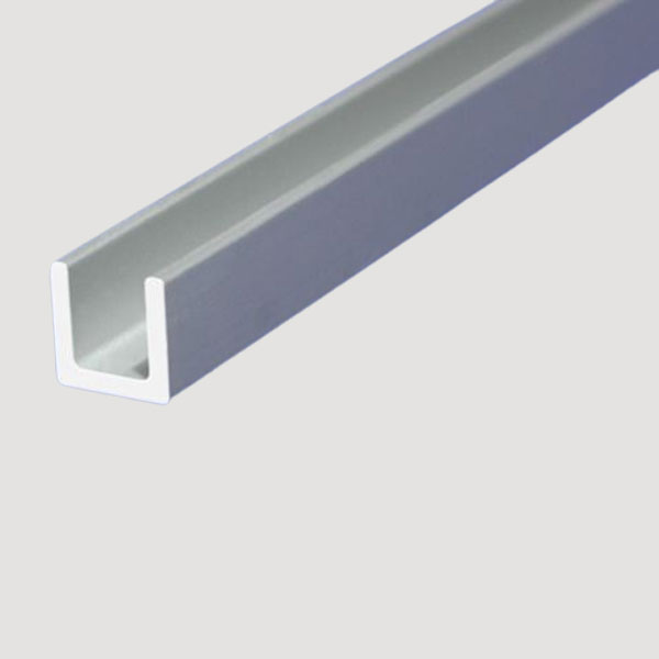 1m Aluminum Anodised C Profile Equal-Sided Channel C Shape Section Bar