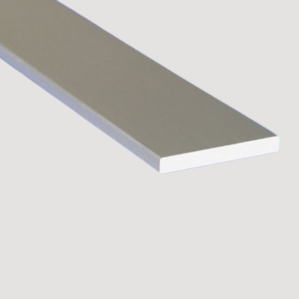 1m Aluminum Anodised Flat Profile Flat Shape Section Bar