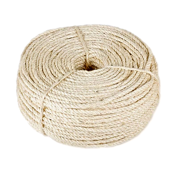 5m Long Natural Sisal Rope Cats Scratching Post Claw Control Toys Crafts