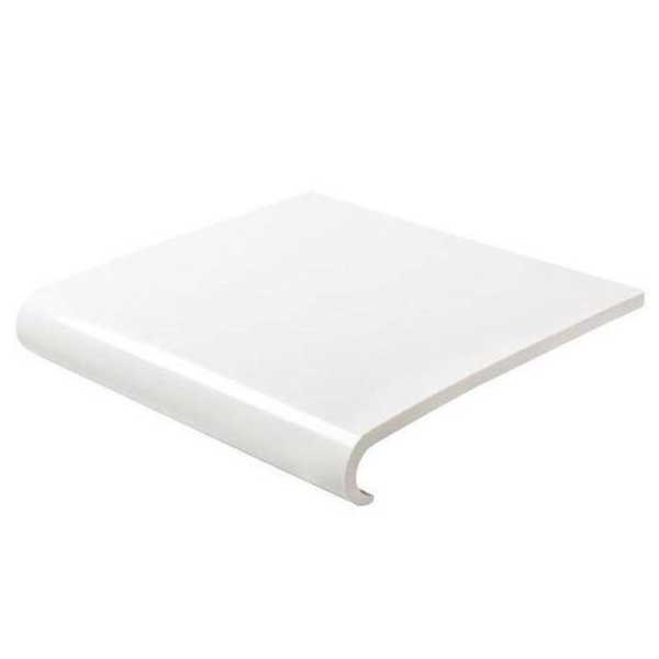 1m uPVC Window Bullnose Cill Capping Board Cover Internal Plastic PVC Sill