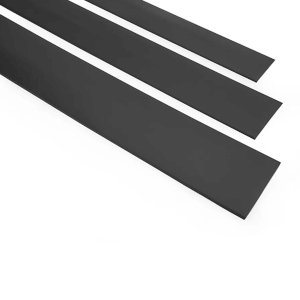 2.48m Anthracite Durable PVC Flat Bar Trim Architrave, Cover