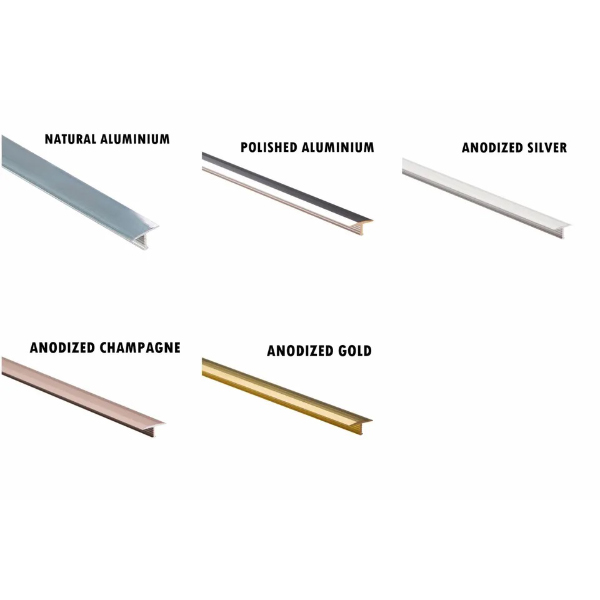 2.5m T Bar Threshold Trim Aluminium Door Strip Profile