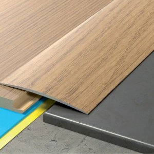 2m Self Adhesive Aluminium Wood Effect Door Edging Floor Trim Threshold