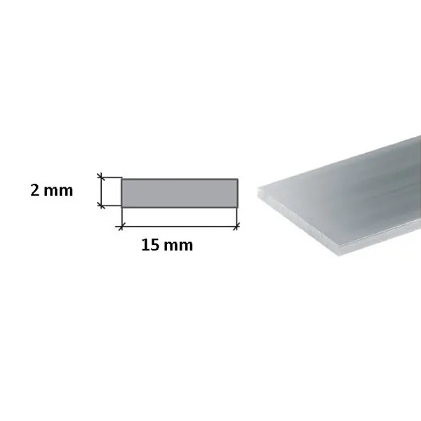 2m Long Aluminium Flat Bar / Plate