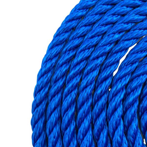 2 Pcs Softline Warps Boat Lines High Strength Royal Blue Mooring Ropes