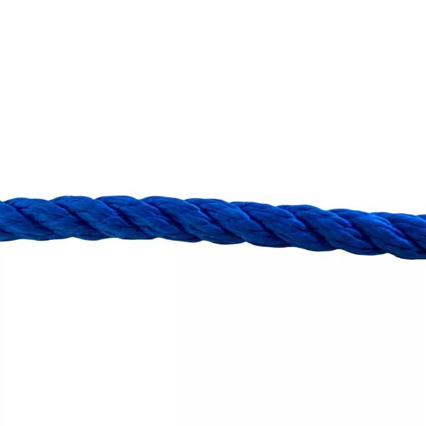 2 Pcs Softline Warps Boat Lines High Strength Royal Blue Mooring Ropes