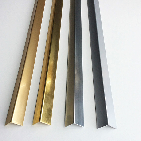 Gold and Silver 20 x 10mm PVC Corner 90 Degree Angle Trim