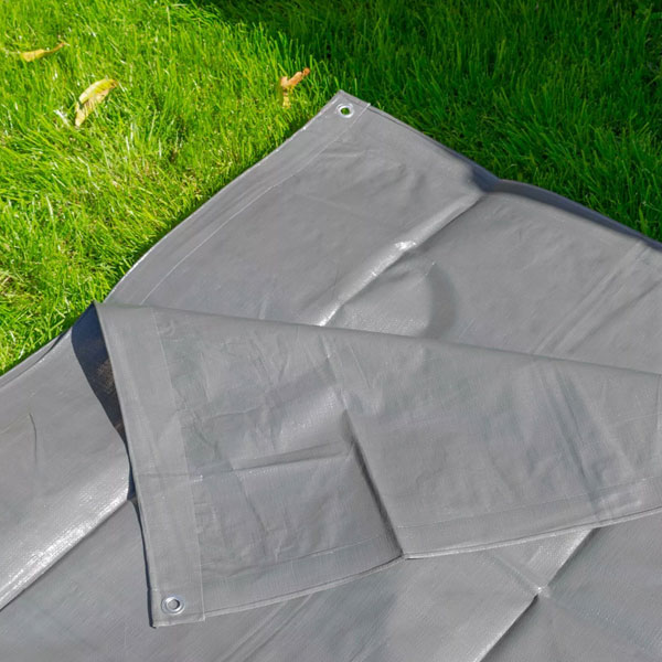 220 GSM Tough Waterproof Tarpaulins Camping & Ground Sheeting Cover