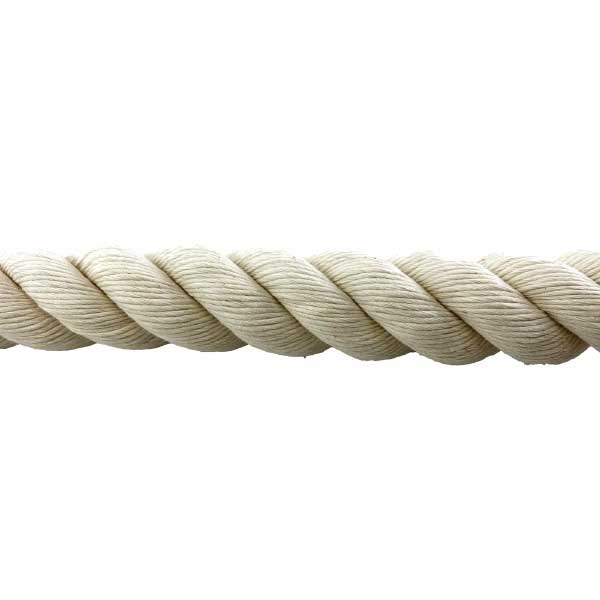 24mm White Synthetic Cotton Rope for Decorative Handrails & Decking Barriers