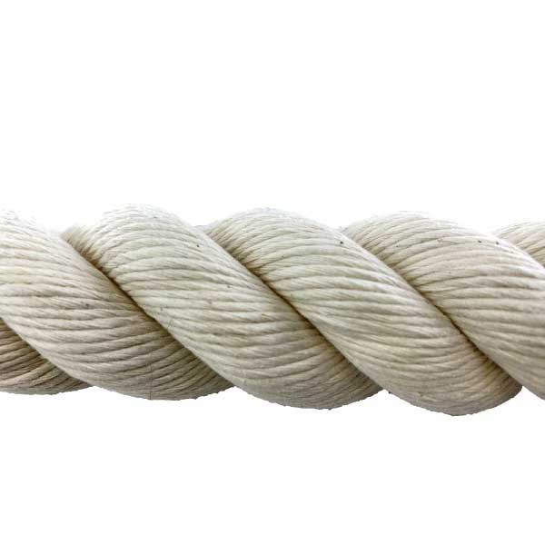 24mm White Synthetic Cotton Rope for Decorative Handrails & Decking Barriers