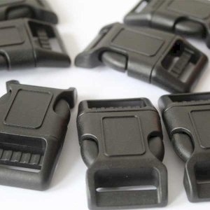 25mm Durable Delrin Curved Side Release Buckles