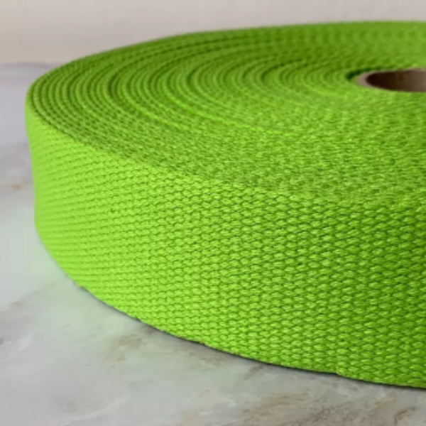 1m Long Cotton Webbing Belt Strap Tape