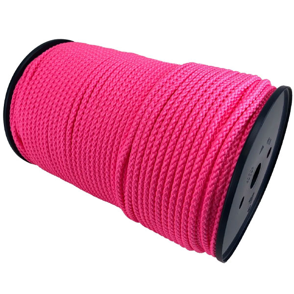 2mm Thick Polypropylene Braided Poly Rope Cord Strong String Reel