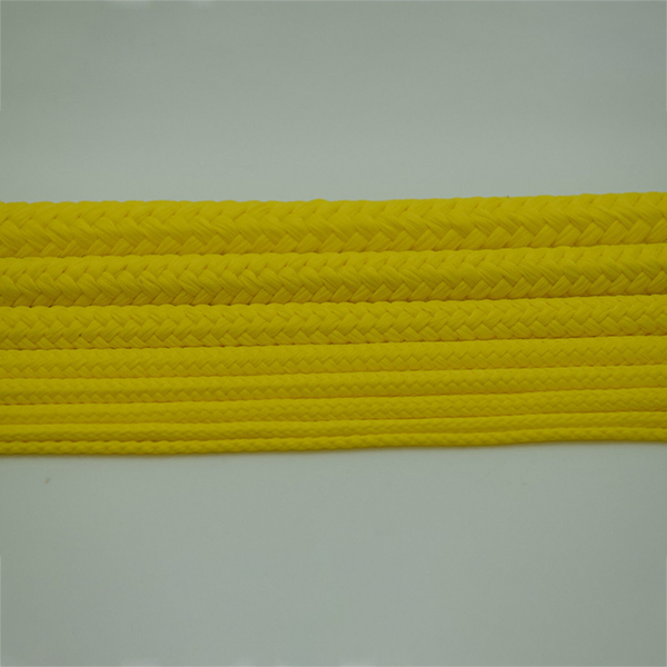 5mm Thick Yellow Polypropylene Rope Braided Poly Cord Line Sailing Boating Camping