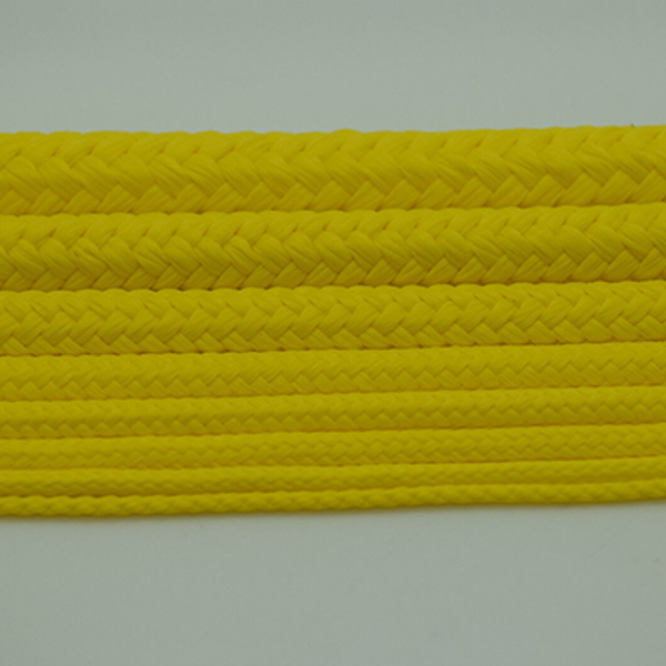 8mm Thick Yellow Polypropylene Rope Braided Poly Cord Line Sailing Boating Camping