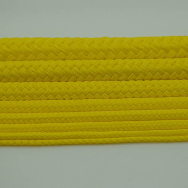 4mm Thick Yellow Polypropylene Rope Braided Poly Cord Line Sailing Boating Camping