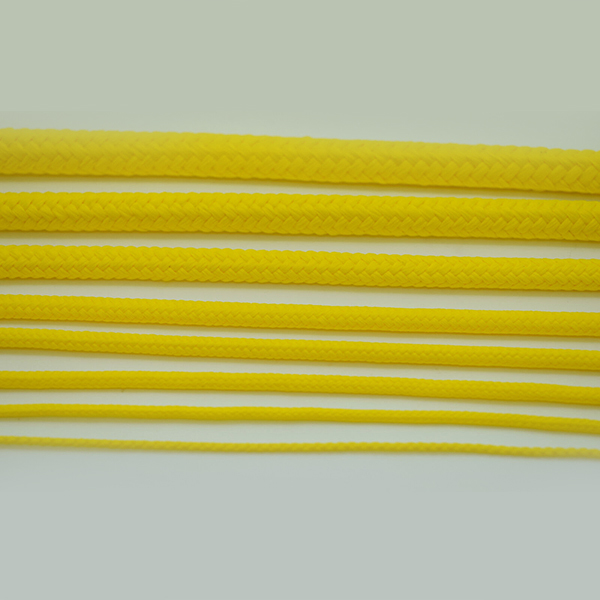 8mm Thick Yellow Polypropylene Rope Braided Poly Cord Line Sailing Boating Camping