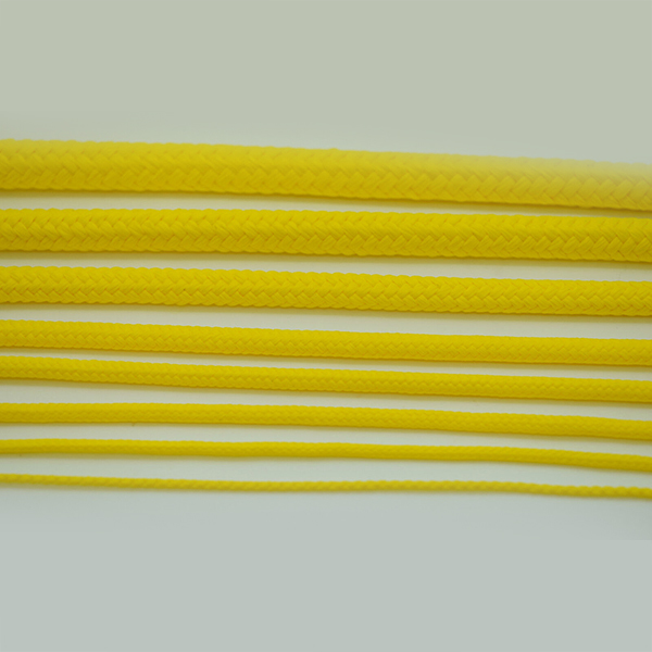 5mm Thick Yellow Polypropylene Rope Braided Poly Cord Line Sailing Boating Camping