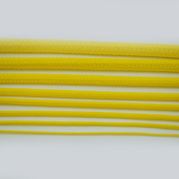 3mm Thick Yellow Polypropylene Rope Braided Poly Cord Line Sailing Boating Camping