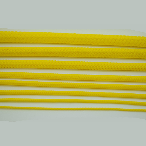 8mm Thick Yellow Polypropylene Rope Braided Poly Cord Line Sailing Boating Camping