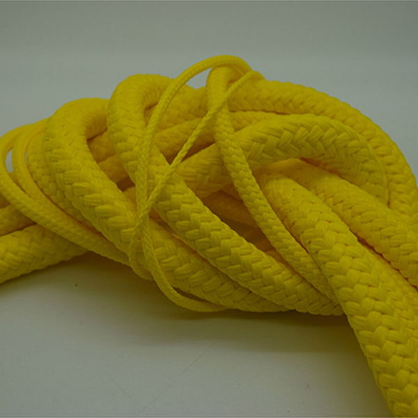 12mm Thick Yellow Polypropylene Rope Braided Poly Cord Line Sailing Boating Camping