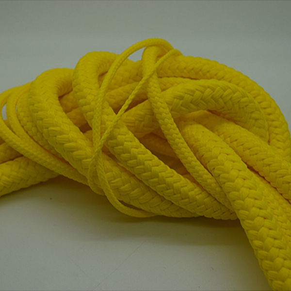 5mm Thick Yellow Polypropylene Rope Braided Poly Cord Line Sailing Boating Camping