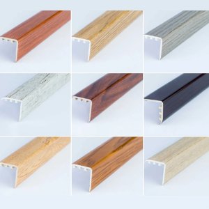 30 x 30mm UPVC Wood Effect Stair Edge Nosing Trim Edge Nosing 