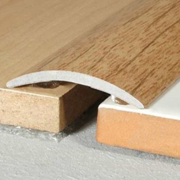 30mm Wood Effect Aluminium Floor Edging Bar Strip Trim Threshold Self Adhesive