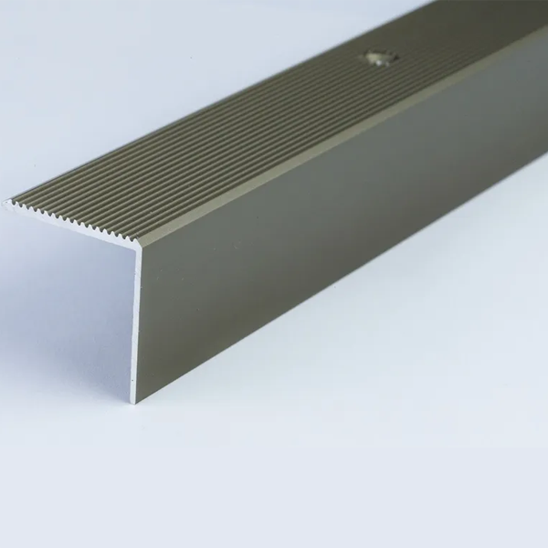 30mm x 30mm Anodised Aluminum Anti Non Slip Stair Edge Nosing Trim