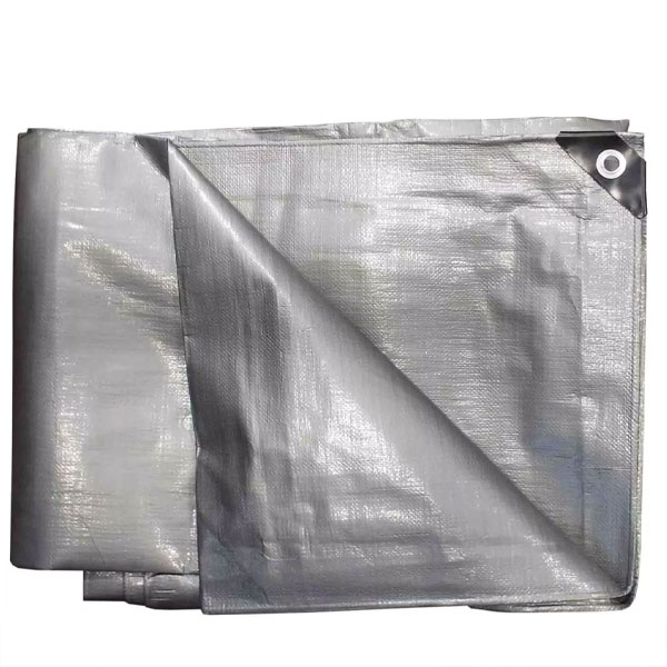 330 GSM Extra Heavy Duty Waterproof Silver Tarpaulin Cover Ground Sheet 