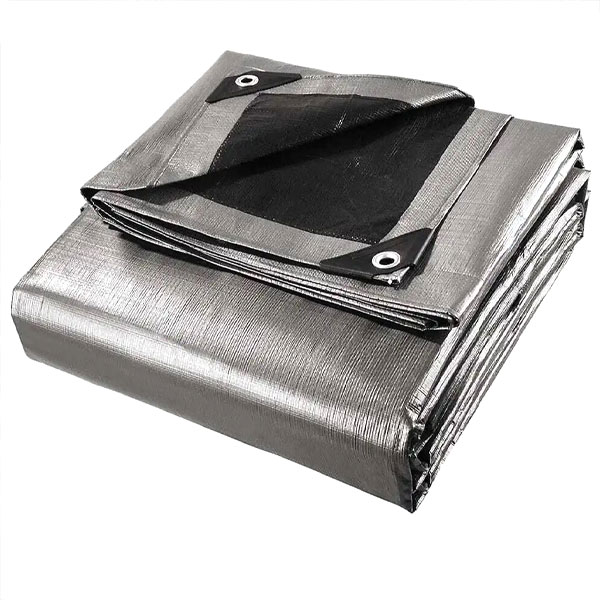 350 GSM Extra Heavy Duty Silver Tarpaulin Waterproof Cover Ground Sheet 